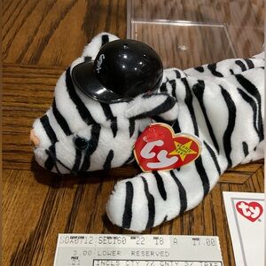 Blizzard beanie White Sox game 1998